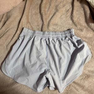 lululemon hotty hot shorts light blue